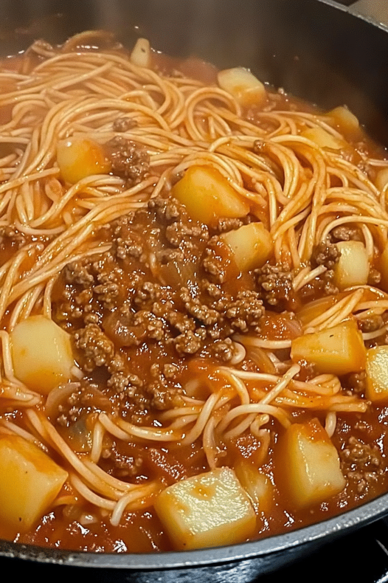 Sopa De Fideo Con Carne