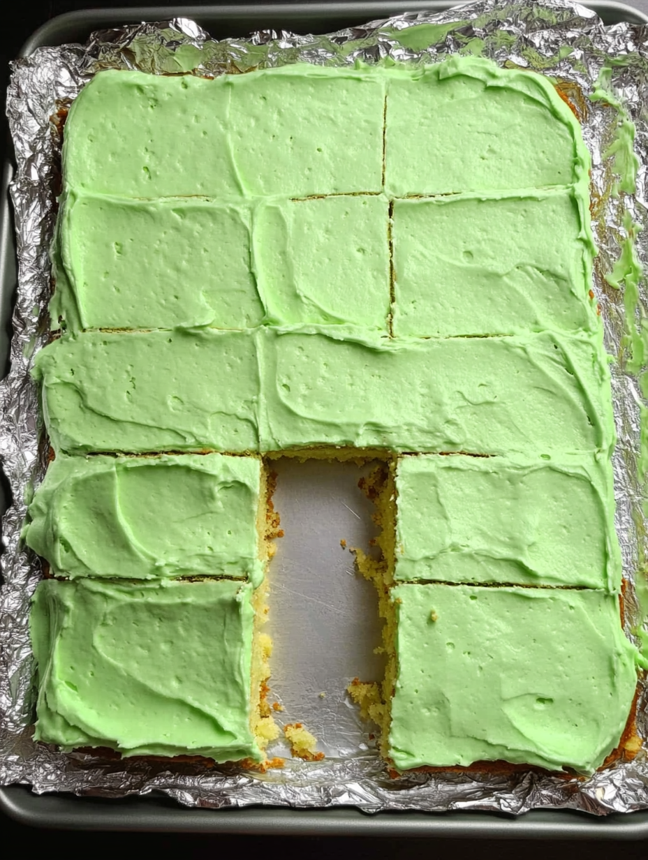 Pistachio Pineapple Cake