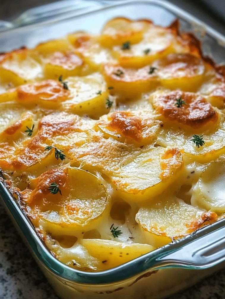 Scalloped Potatoes: Creamy and Cheesy Comfort