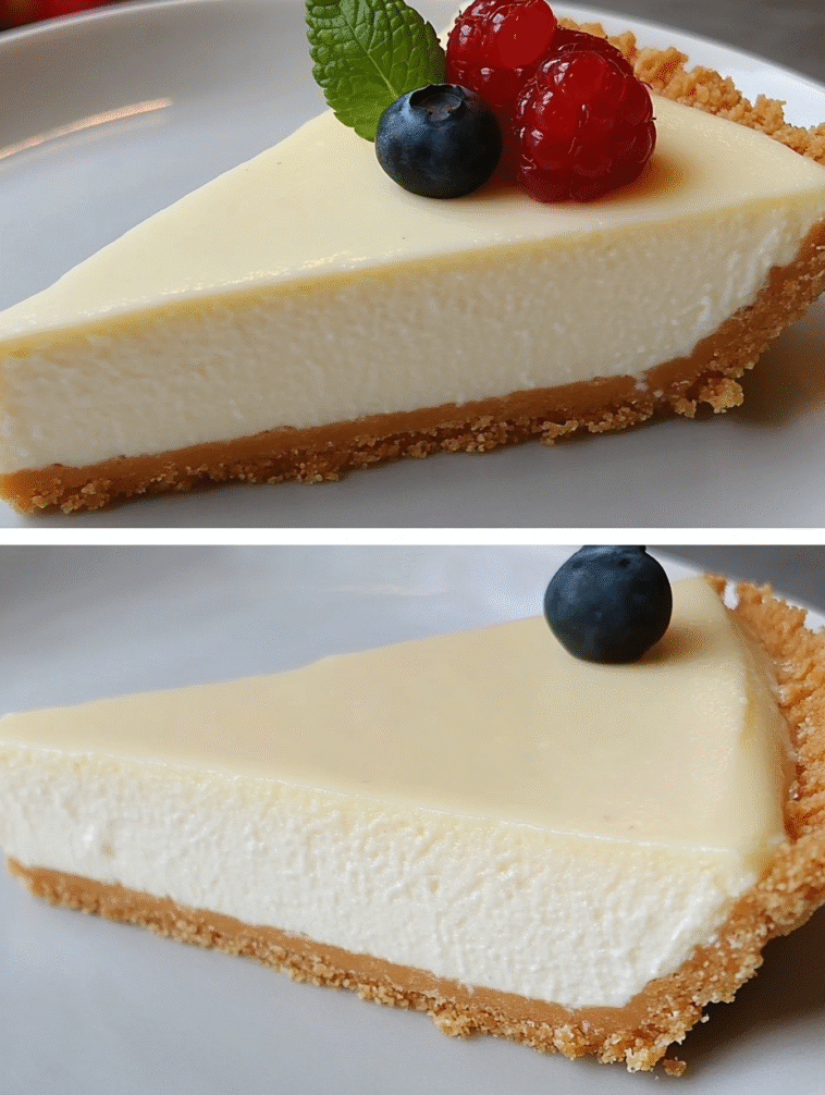 No-Bake Creamy Cheesecake