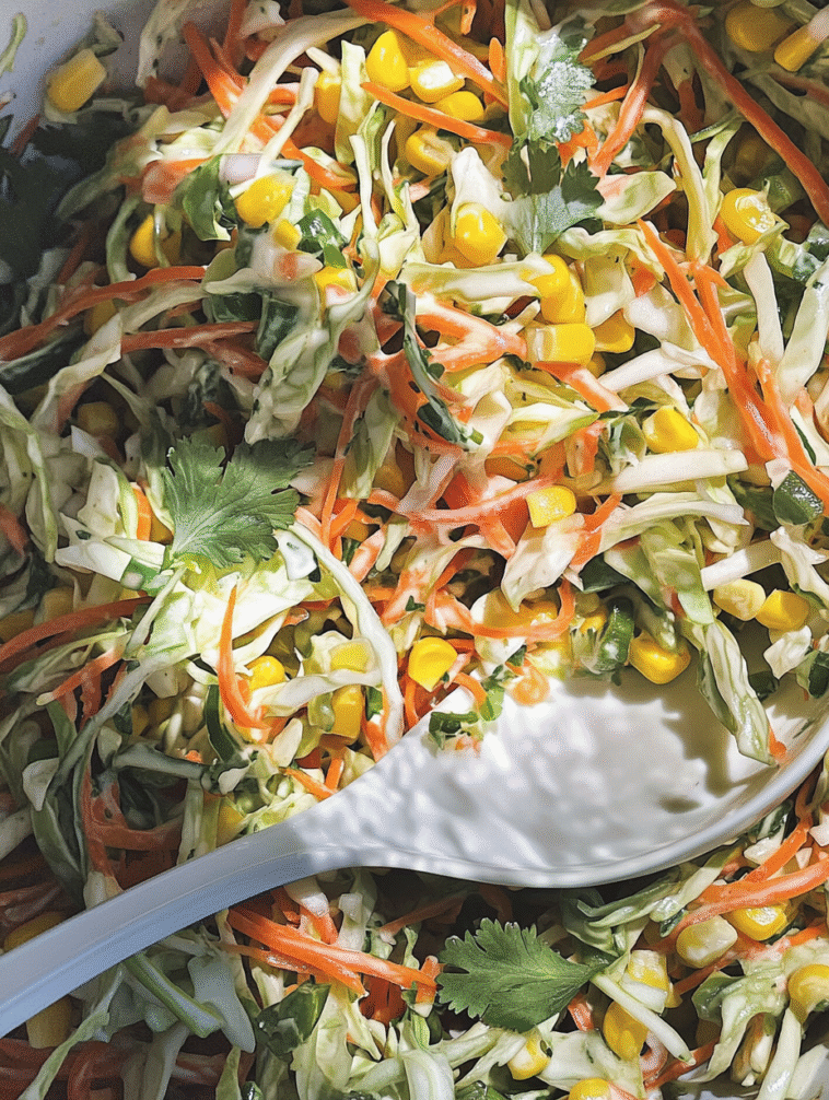 Spicy Corn Slaw