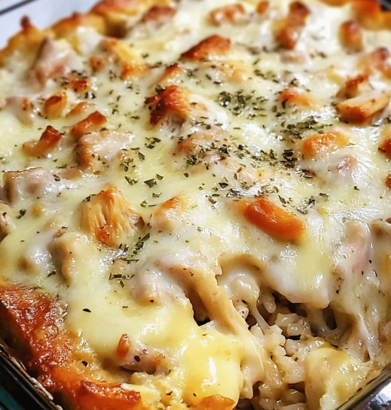 Creamy Chicken Rice Casserole Creamy Chicken Rice Casserole