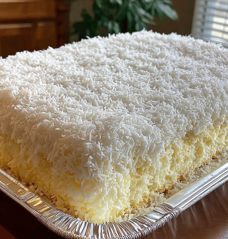 Coconut Cream Dream Cake