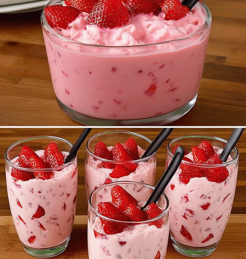 Strawberry Yogurt Dessert