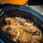 Slow Cooker Salisbury Steak