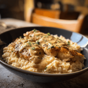 Smothered Chicken and Rice