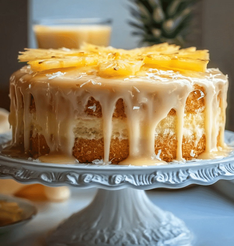 Irresistible Pineapple Juice Cake