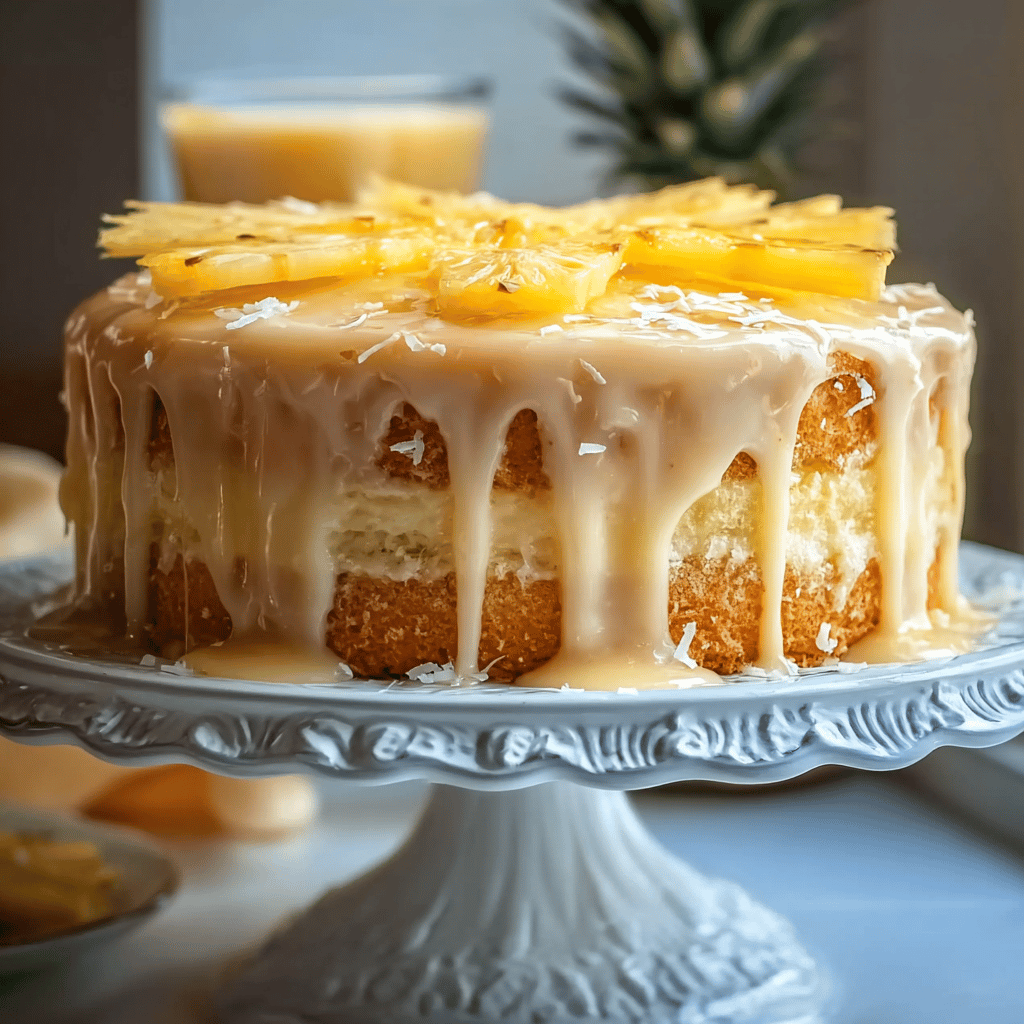 Irresistible Pineapple Juice Cake