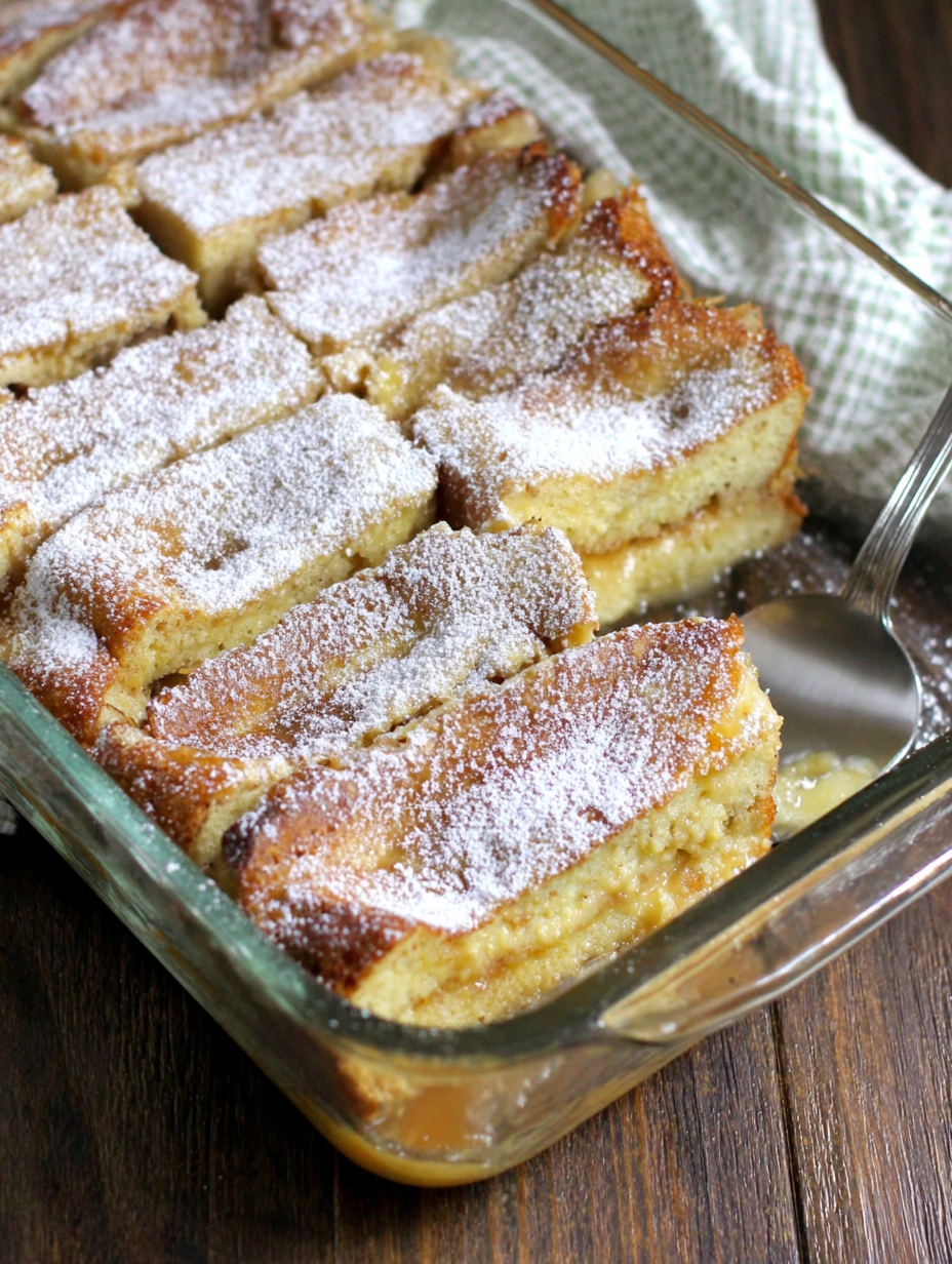Caramel-Bottom French Toast Bake
