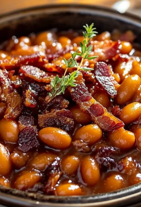 Easy Root Beer Baked Beans