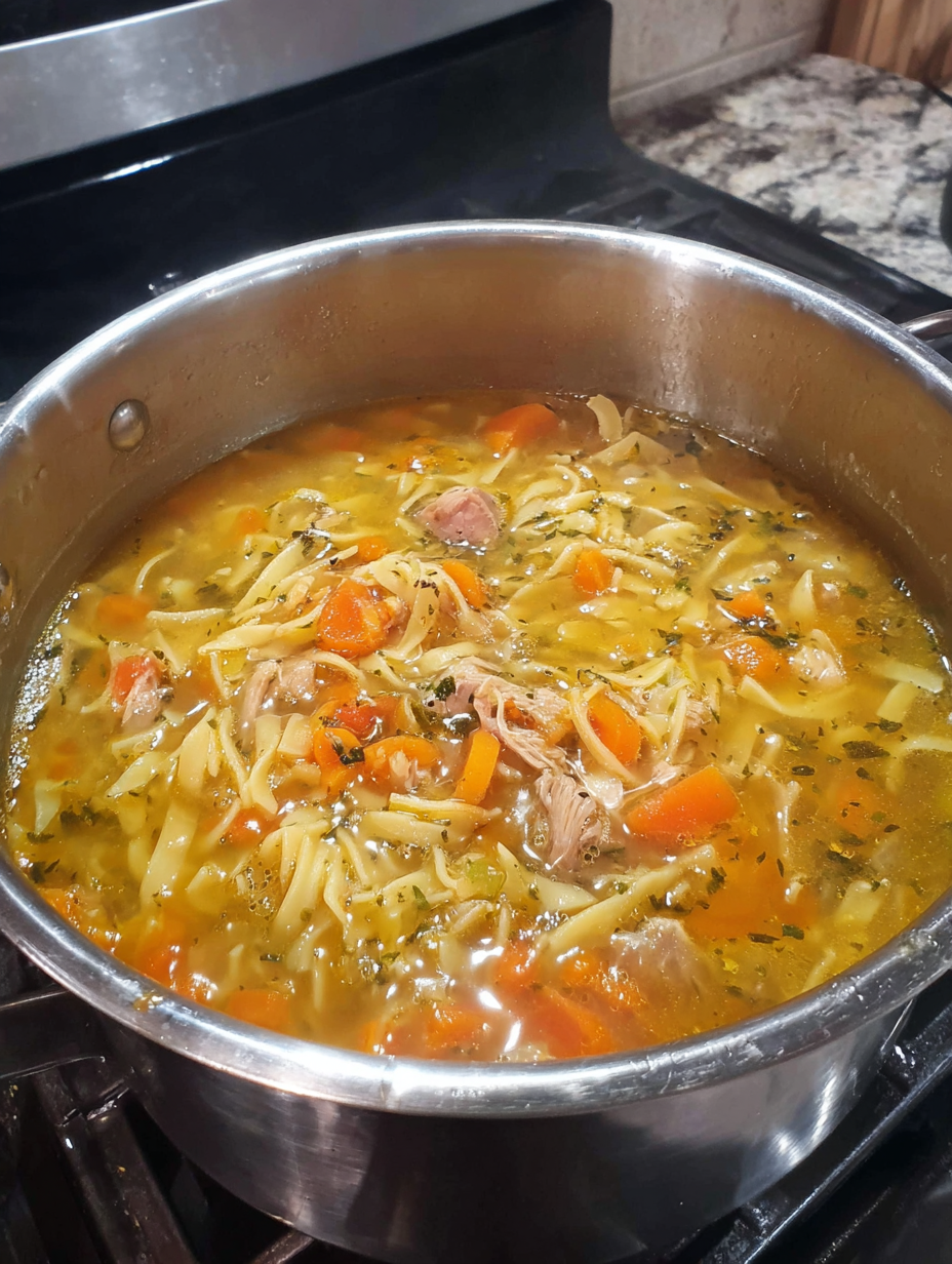 Chicken noodle soup