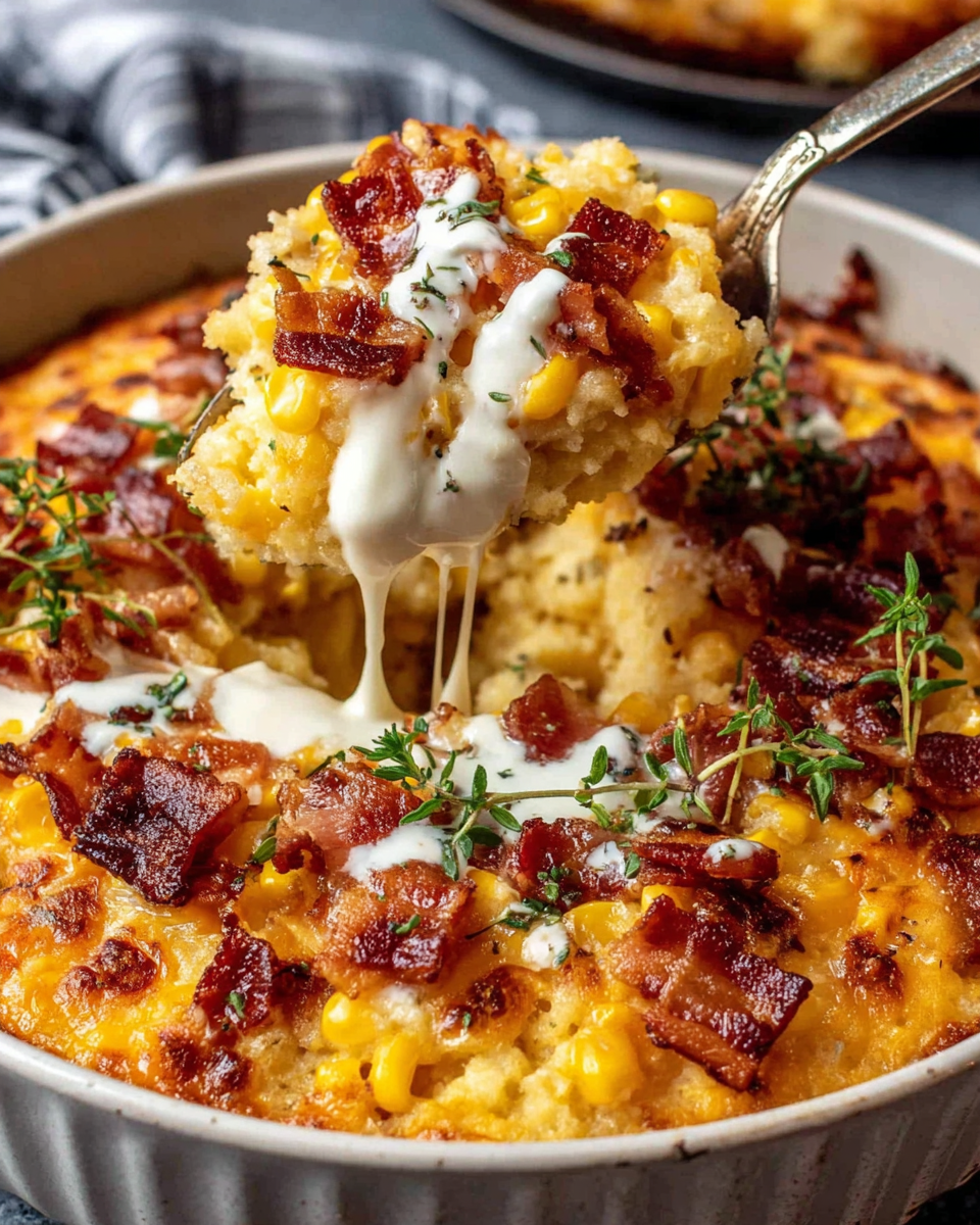Chicken Bacon Ranch Casserole