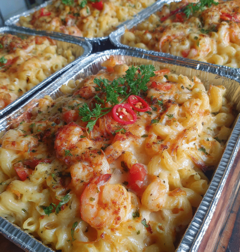 Seafood Mac and Cheese