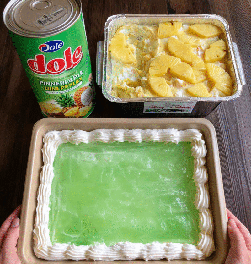 Pistachio Pineapple Cake