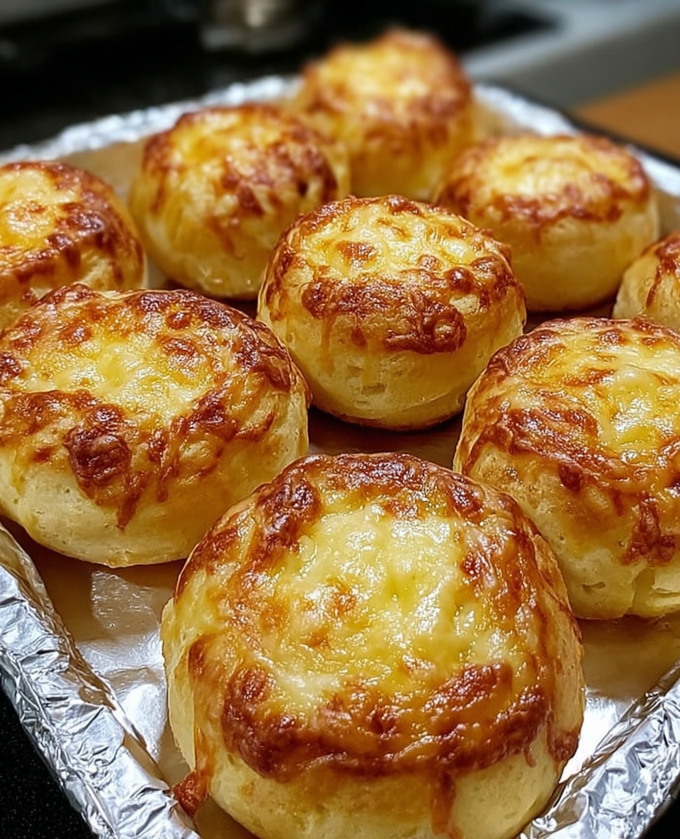 Cheddar cheese rolls