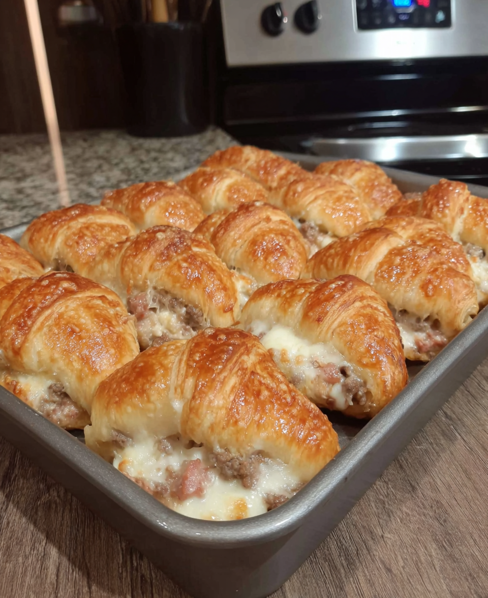 Sausage Cream Cheese Crescents