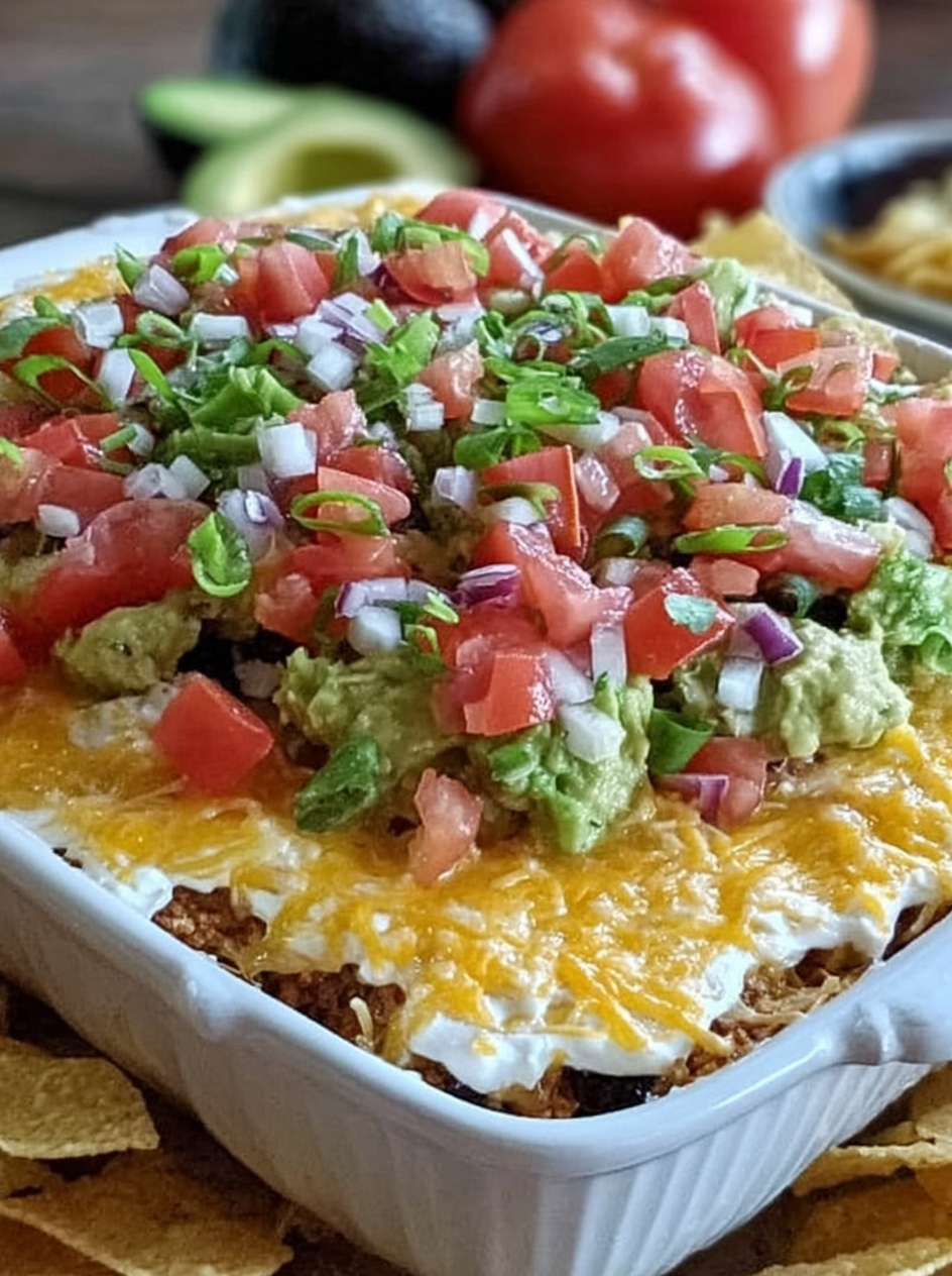 7 Layer Taco Dip