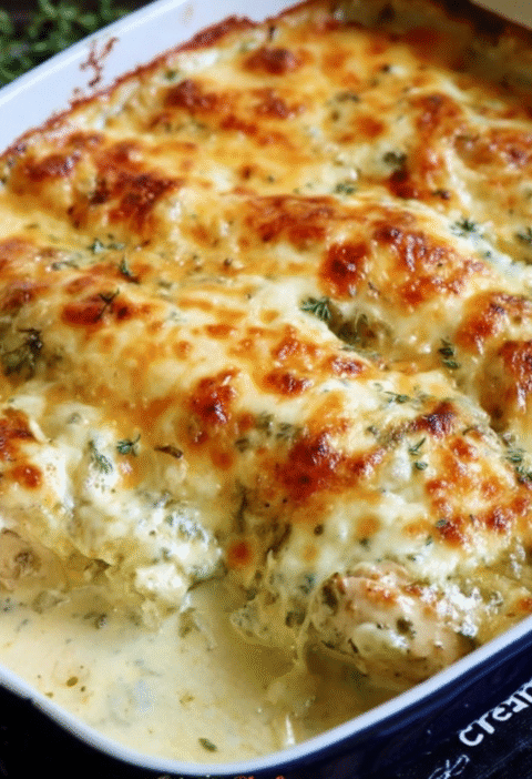 Creamy Chicken Rice Casserole