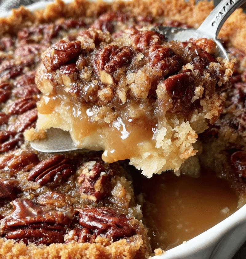 Pecan Pie Dump Cake