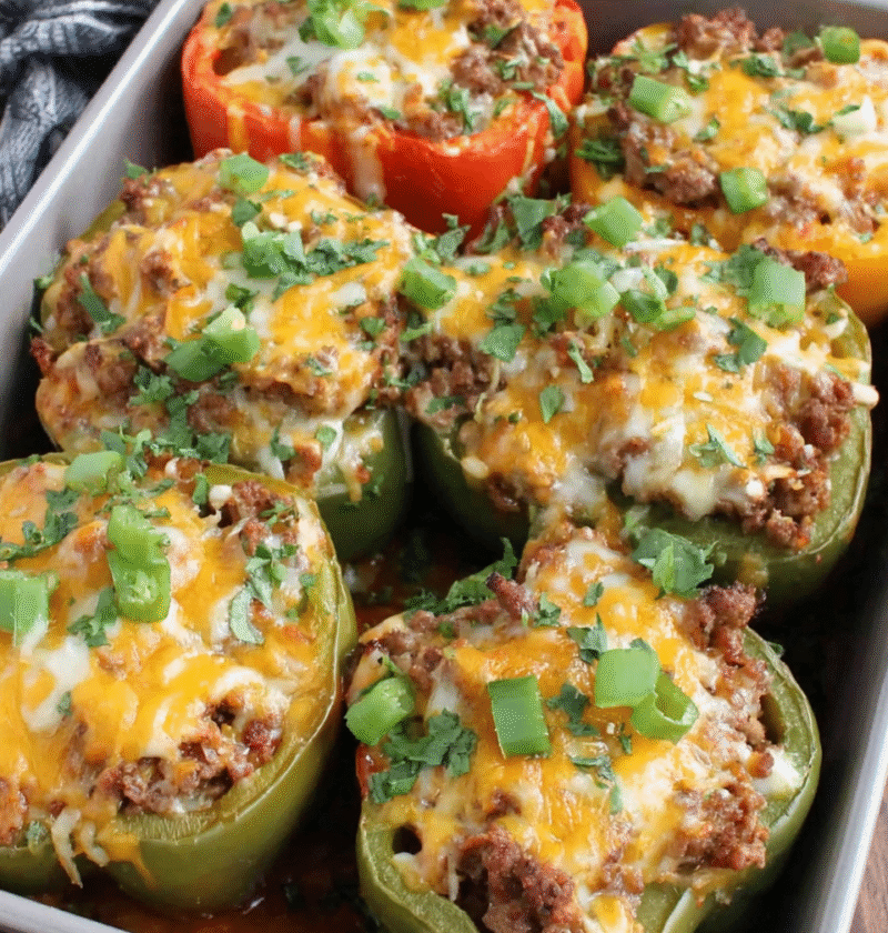 Easy Stuffed Bell Peppers