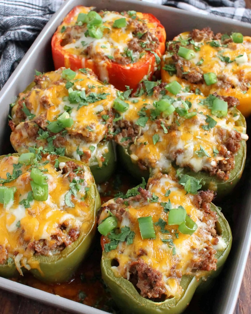 Easy Stuffed Bell Peppers