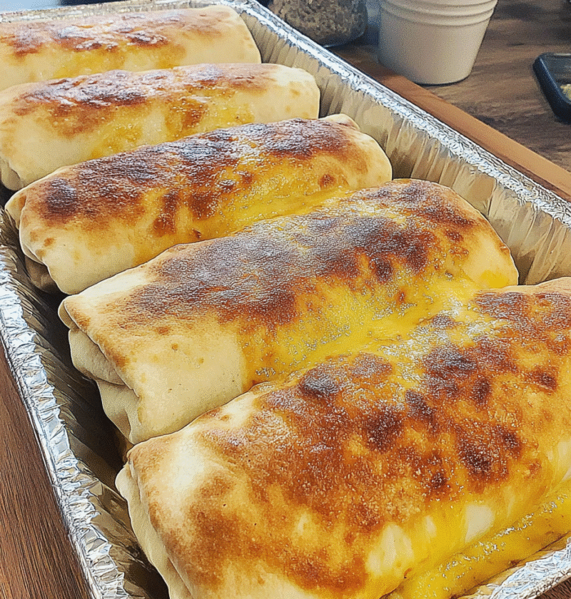 Loaded Cheesy Pocket Tacos