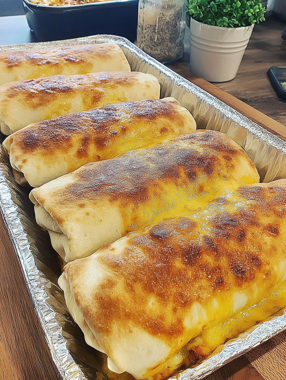 Loaded Cheesy Pocket Tacos