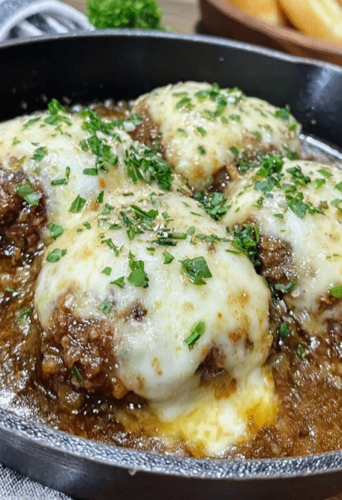 Smothered Hamburger Steak