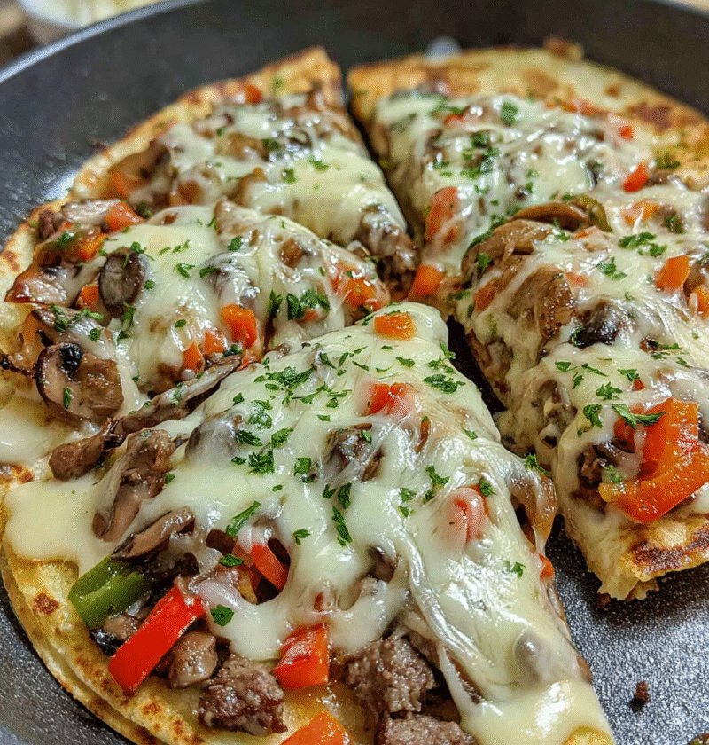 Philly Cheesesteak Quesadillas