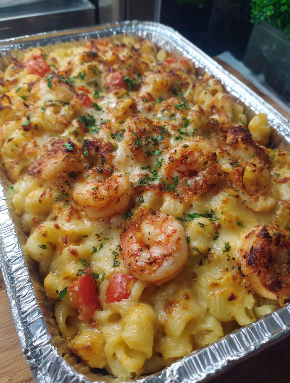 Seafood Mac and Cheese