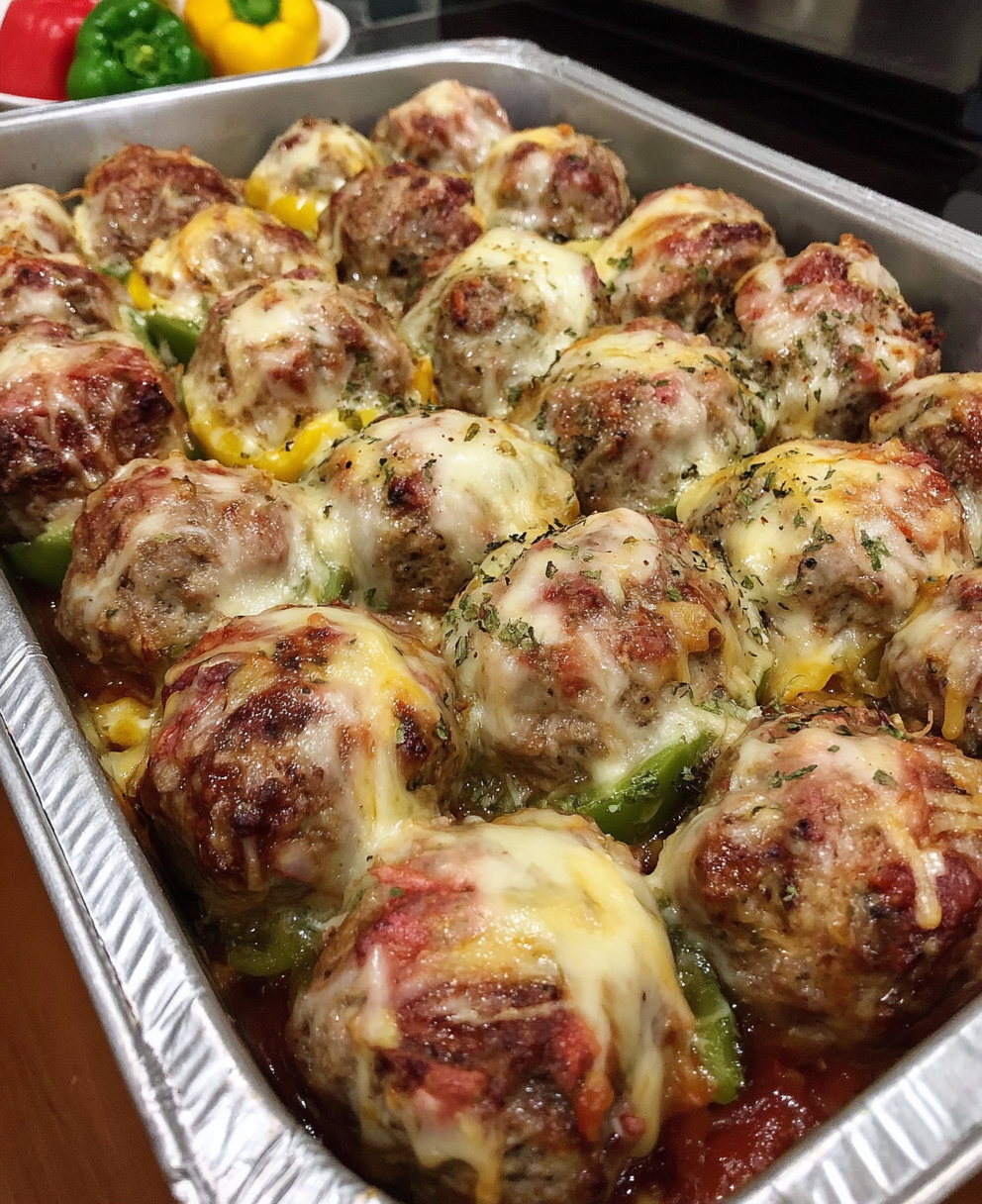 Easy Baked Meatballs