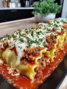 3-Cheese Sausage Lasagna Roll-Ups