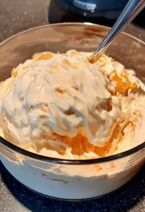 Creamsicle Orange Fluff