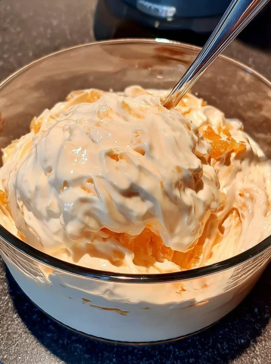 Creamsicle Orange Fluff