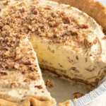 Classic Pecan Cream Pie — rich, creamy filling with crunchy pecans