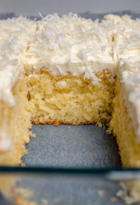 Coconut Cloud Cake
