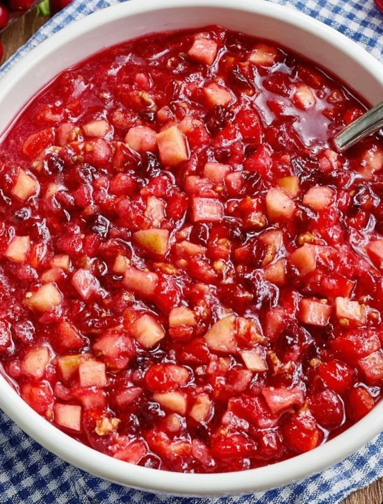 Cranberry Apple Jello Salad