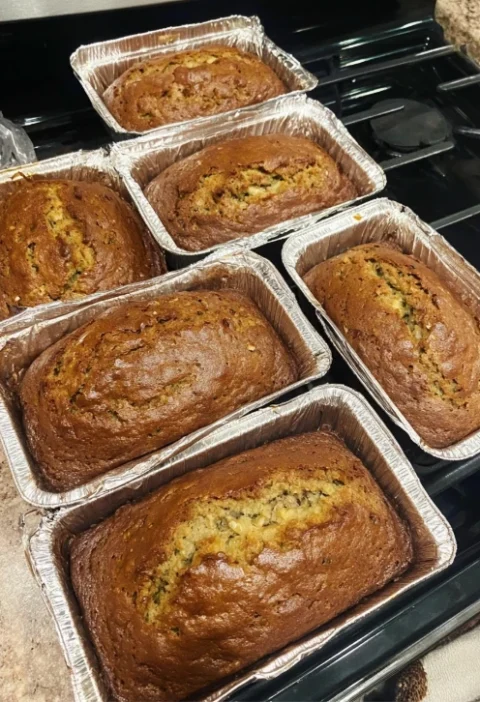 Aunt Millie’s Autumn Apple Zucchini Bread