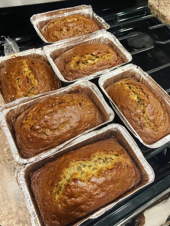 Aunt Millie’s Autumn Apple Zucchini Bread