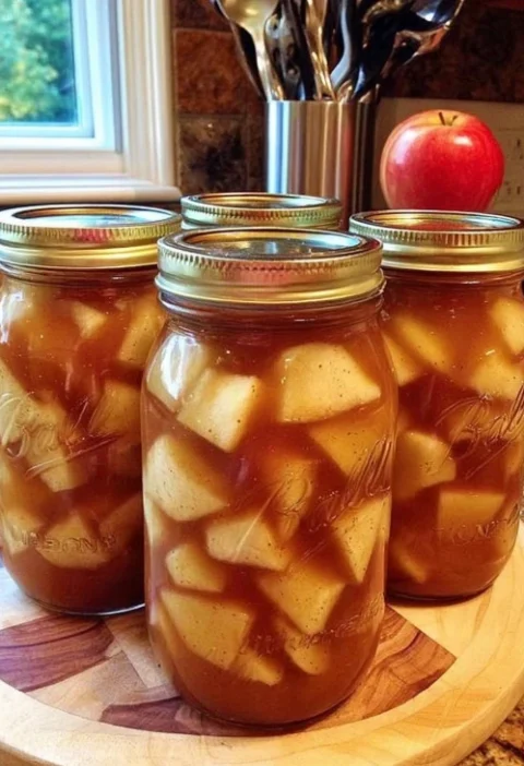 Homemade Apple Pie Filling