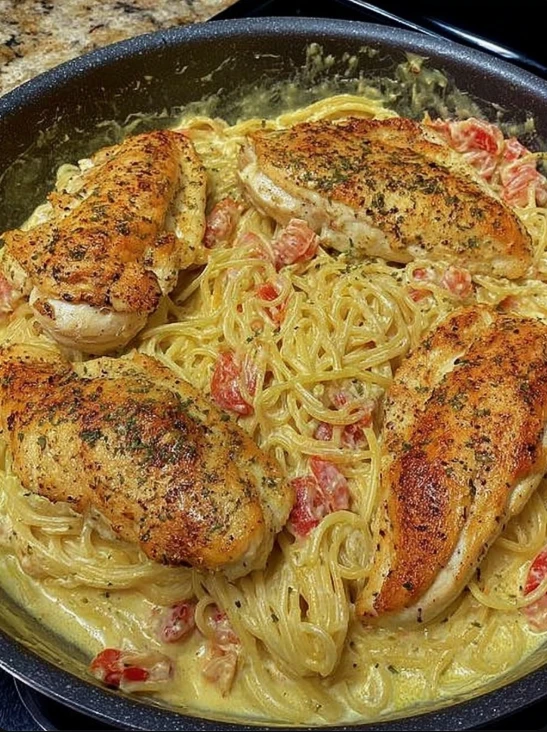 Italian Creamy Chicken Pasta