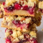 Bake Perfect Cranberry Shortbread Bars in 10 Steps