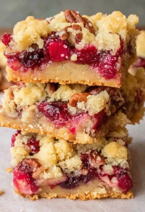 Bake Perfect Cranberry Shortbread Bars in 10 Steps