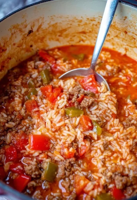 30-Minute Stuffed Pepper Soup