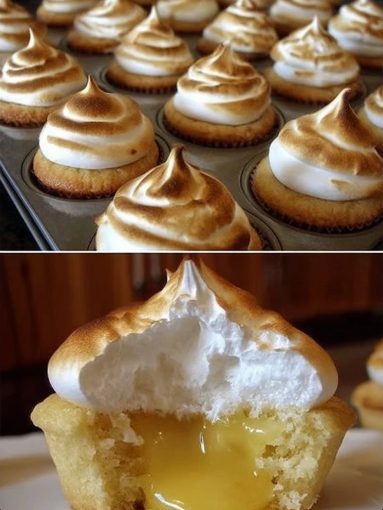 Family-Favorite Lemon Meringue Pie Cupcakes