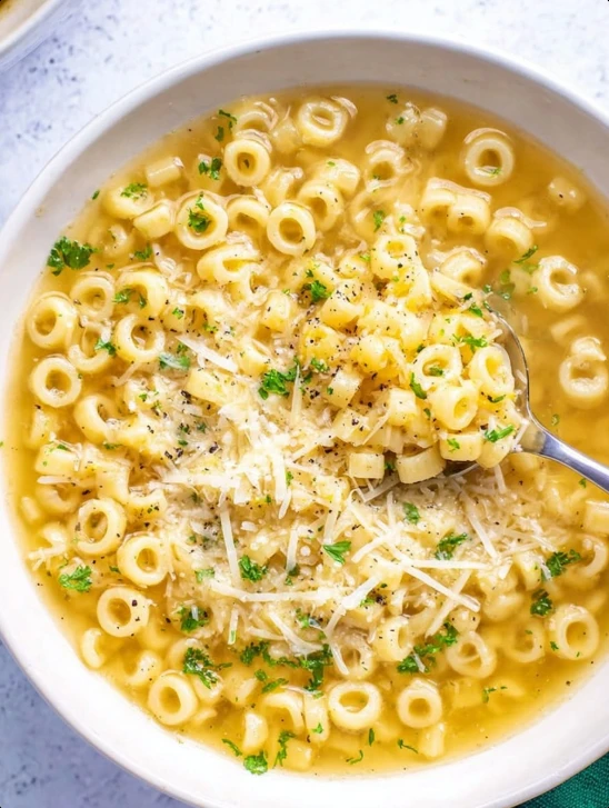 Parmesan Pasta Soup