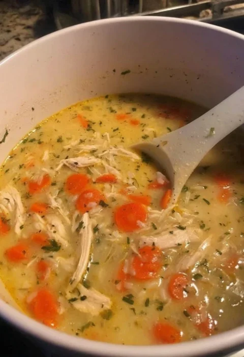 Ranch Chicken and Rice Soup