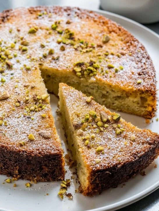 Quick & Decadent: French Pistachio Cake in 30 Minutes