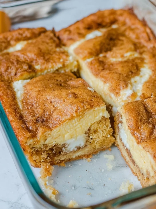 From-Scratch Apple Earthquake Cake — tender apples & molten center