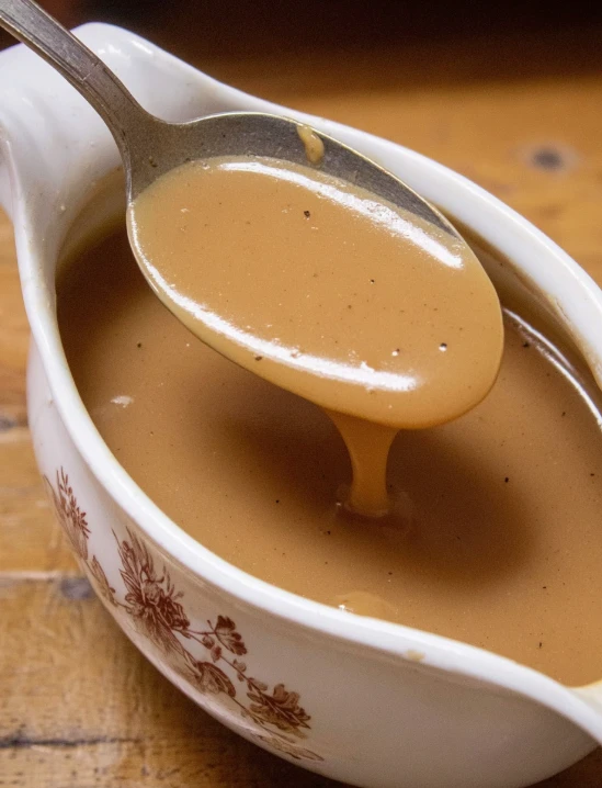 Make-Ahead White Wine Gravy